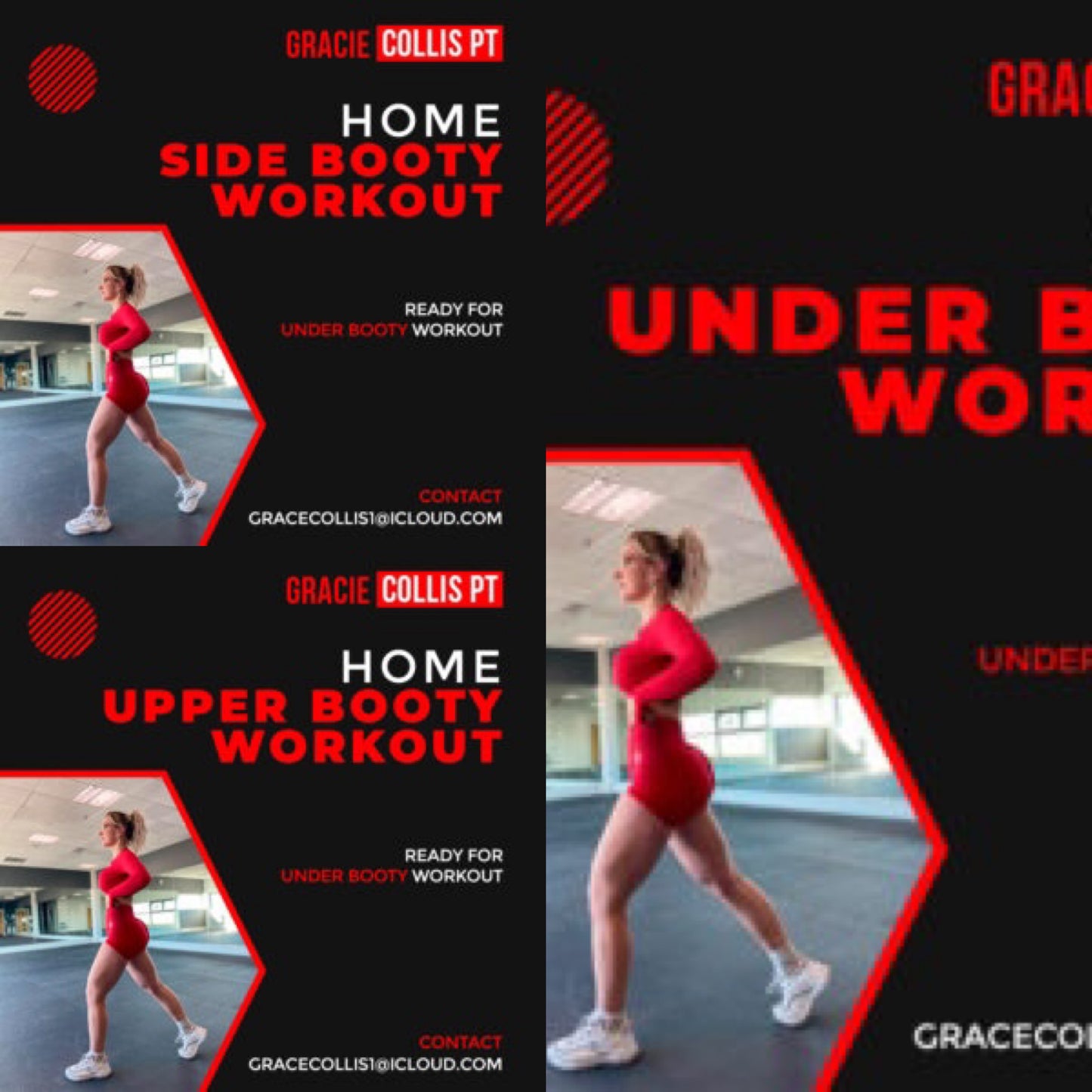 HOME UPPER, SIDE AND UNDER GLUTE WORKOUT